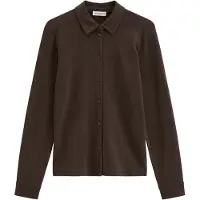 Marc O'Polo Blouse donkerbruin