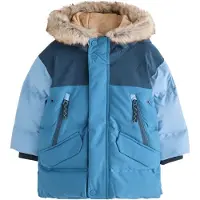 Next Winterjas navy / royal blue/koningsblauw / lichtblauw