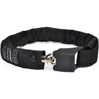 Merkloos Draagbaar fietsslot met ketting