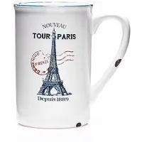Gadget Master Retro Mok Paris - Porselein met Eiffel Toren Design