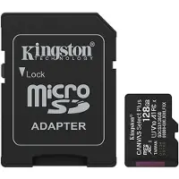 Kingston Canvas Select MicroSDXC Class 10 UHS-I - 128GB - inclusief SD adapter