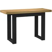 vidaXL Bureau NOAIN, U-vormige poten, 120x50x75 cm, massief grenenhout