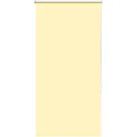vidaXL Rolgordijn verduisterend 85x130 cm stofbreedte 80,7cm geel