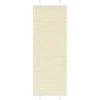 vidaXL Plissé rolgordijn 80x200 cm stofbreedte 79,4 cm polyester crème