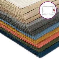 vidaXL Kussensloop ALMELO Antracietkleurig 40 x 145 cm corduroy