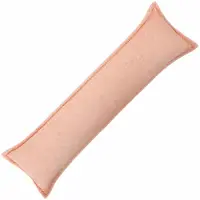 vidaXL Kussensloop HOUTEN Roze 40 x 145 cm Bouclé