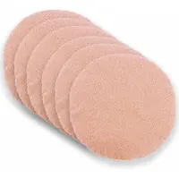 vidaXL Kussensloop 6 st HEERLEN Roze Diam. 30 cm Bouclé
