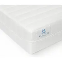 Merkloos Premium bamboe matras, 140x190 cm, orthopedisch en wasbaar