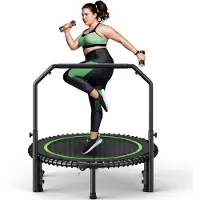 Vali Fitness Trampoline - Trampoline Inground - Trampoline - Groen - 40cm x 15cm x 82cm