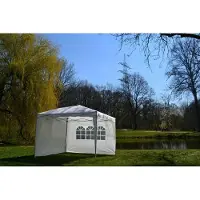 Merkloos Opvouwbare tuinpaviljoen, 2x2 meter, met UV-bescherming