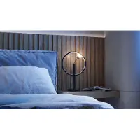 DesignNest Enso - Floating Lamp - Draaibaar - Zwart
