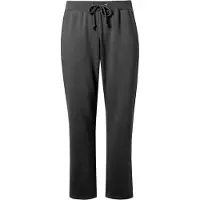 Ulla Popken - Dames - Sweatpants heerlijk zachte binnenzijde - Grafietgrijs - Maat 66+