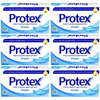 Protex Handzeep Fresh - Antibacteriële Handzeep - 6 x 90g - Voor Gezicht en Lichaam - Soap - Zeep Blok - Handzeep Voordeelverpakking