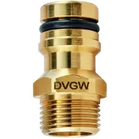 GEKA plus Koppelstuk Drinkwater Buitendraad 1/2 Inch 13 mm