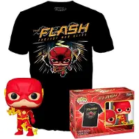 Funko POP! Dc Comics The Flash T-shirt Met Korte Mouwen En Figuurprint
