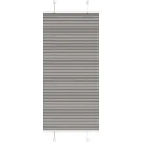 vidaXL Plissé rolgordijn 60x100 cm stofbreedte 59,4 cm antraciet