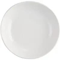 Olympia Denim Witte Coupe Kommen 220 mm (Pak van 6)