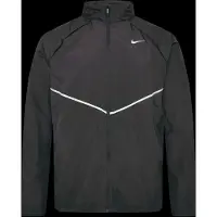 Nike Miler UV Repel Stride Trainingsjack Zwart Zilver