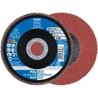 PFERD TOOLS 67658125 A-Cool Sg Inox + Alu Lamellenschijf Diameter 125 mm Boordiameter 22.23 mm Korrelgrootte (num) 80 10 stuk(s)