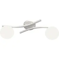 Emibig Hanglamp OPUS, wit, 2xE14x15W, metaal, afmetingen: 20x60x23cm, IP20, merk: