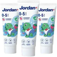 Jordan 3x Tandpasta Kids 0-5 jaar 50 ml