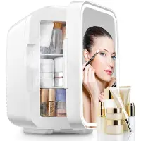 Kavo Mini Koelkast - 5L Capaciteit - Skincare Koelkast - Minibar - Wit - 28cm x 19cm x 26cm
