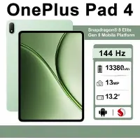 OnePlus Pad 4 - 13,2" WiFi - 12GB + 512GB WiFi - Groen - 13380 mAh