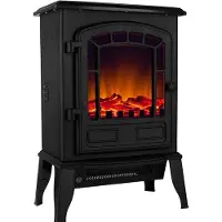 Vali Sfeerhaard Elektrisch - 2000W - Open Haard Elektrisch - Elektrische Haard - Zwart - 24cm x 39cm x 57cm