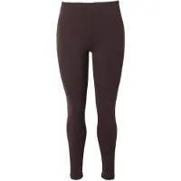Ulla Popken - Dames - Legging skinny elastische tailleband OEKO-TEX - Dennenbruin - Maat 66+
