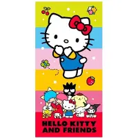 Sanrio strandlaken Cute Friends sneldrogend 70 x 140 cm - polyester