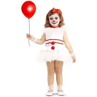 MOM Terrifying Clown Baby Costume Beige 7-12 Months Kinderen