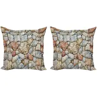 Abakuhaus Kussenhoes 50x50 cm – Dubbelzijdig bedrukt – Multicolor