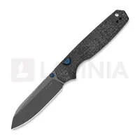 Kizer Cutlery Pokiman BLL AEB-L vouwmes, Black Micarta, Gray PVD