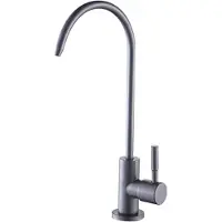 Sonstiges Osmosewaterkraan voor waterfilter, 1/4 inch, grijs, roestvrij staal