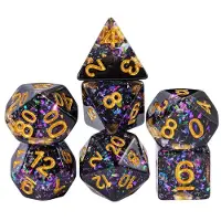 HOT Games Dobbelstenen Set Nebula (7 delig)