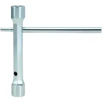 Ks Tools 518.0430, bougiesleutel, 1 stuk, chroom, chroomvanadiumstaal, 22 cm, 610 g