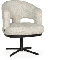 Bommel Wonen Armstoel (draaibaar) Milena - Coco Shell