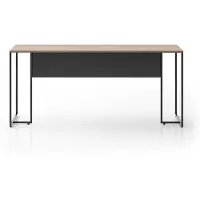 AEA Modern bruin bureau, stijlvol werkvertrek, houten tafels
