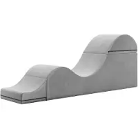 Liberator Aria Flip Chaise - verstelbare tantra bank/meubel - 3-delig (grijs)