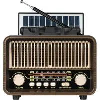 Kruger & Matz Krüger&Matz KM 832 draagbare solar radio - Bluetooth 6.0 - FM/AM