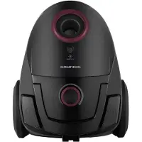 Grundig VCC 3850 A, Stofzuiger, Rood, Zwart