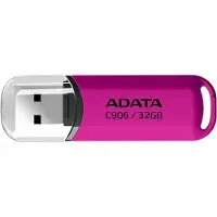 ADATA AC906-32G-RPP USB flash drive 32 GB USB Type-A 2.0 Roze, Transparant