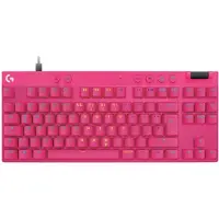 Logitech G PRO X RAPID - Toetsenbord - TKL (ten keyless) - Achtergrondverlichting - USB - QWERTZ - Duits - Toetsmechanisme: Lineair - roze