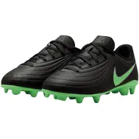 Nike Tiempo Maestro Club Gras / Kunstgras Voetbalschoenen (MG) Kids Zwart Felgroen Zilvergrijs