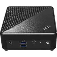 MSI Cubi N ADL S-254AT Mini-PC Intel N200, 4 GB DDR4 RAM, 128 GB M.2 SSD, Intel UHD-grafische kaart, Wi-Fi 5, Bluetooth 5, Windows 11 Pro