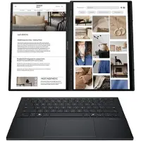 Asus Zenbook Duo UX8406CA-QL331W, Intel Core Ultra 9, 35,6 cm (14 inch), 1920 x 1200 pixels, 32 GB, 1 TB, Windows 11 Home