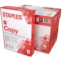 Staples kopieerpapier 1 doos van 2500 vellen A4 - 80 g/m²