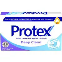 Protex Zeep Deep Clean - Antibacterieel Zeepblok - Voor Gezicht en Lichaam - 90g