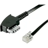 Pro TAE-N kabel (internatinaal pinout) 4-pin, 6 m, met koper beklede aluminium geleider (CCA)