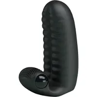 Pretty Love Abbott - Vingervibrator - 12.4cm - Zwart